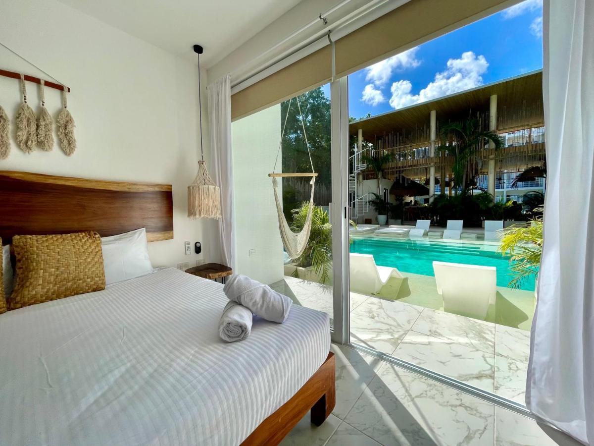Beautiful Swim-Up Studio With Private Terrace, Pool And Jungle Gym Tulum Ngoại thất bức ảnh
