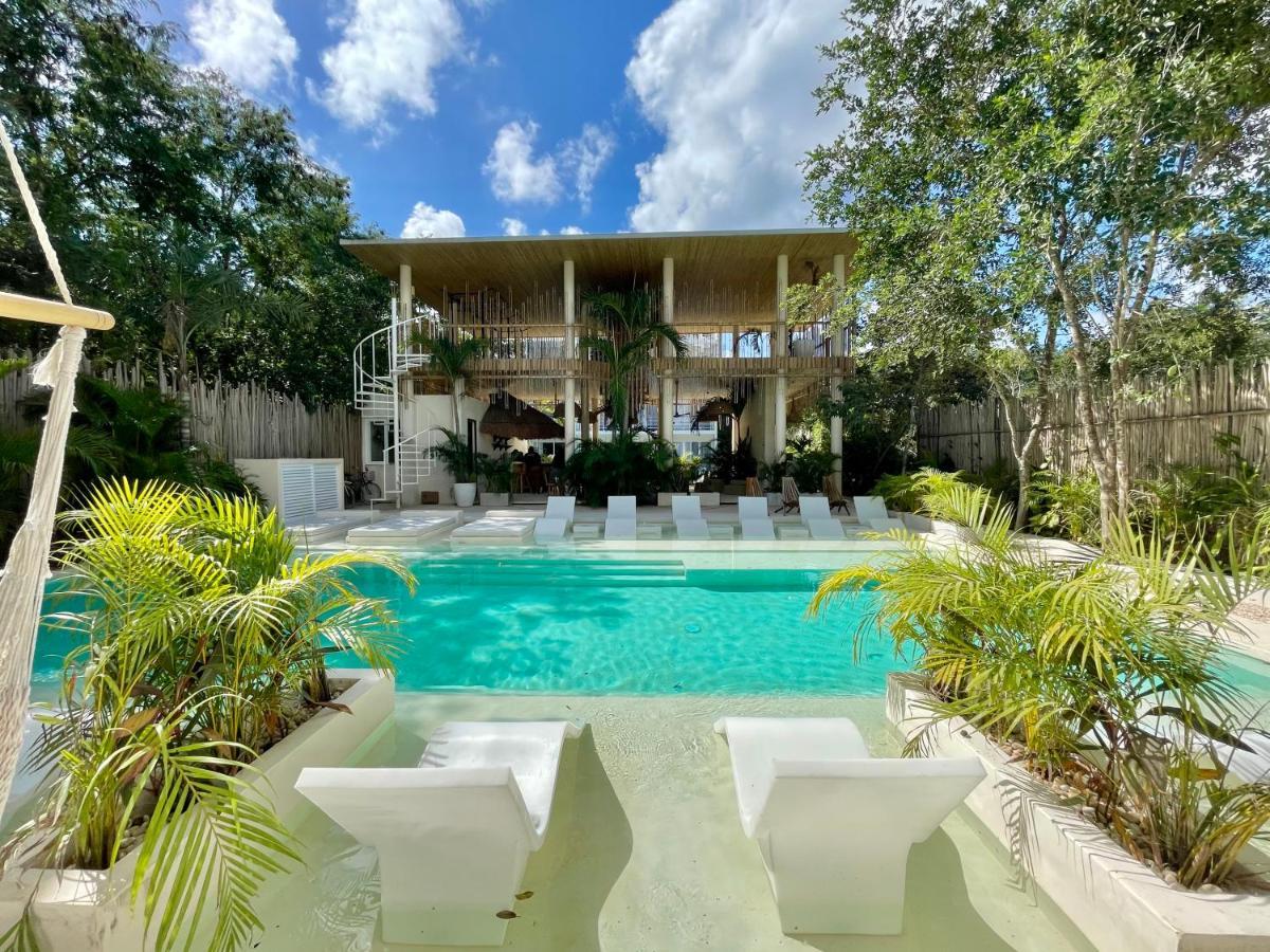 Beautiful Swim-Up Studio With Private Terrace, Pool And Jungle Gym Tulum Ngoại thất bức ảnh