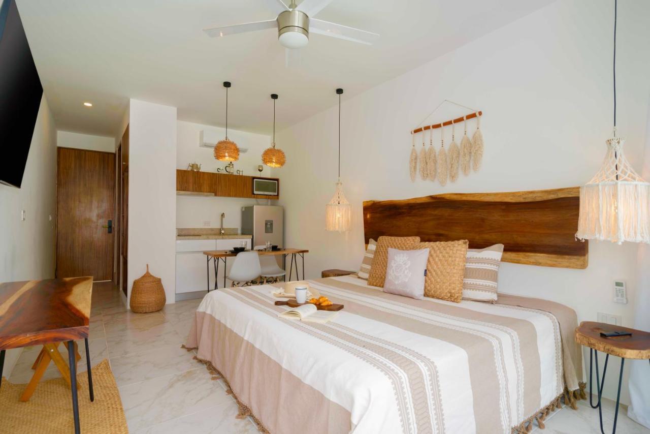 Beautiful Swim-Up Studio With Private Terrace, Pool And Jungle Gym Tulum Ngoại thất bức ảnh